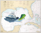 Chart Art - Gulf Dolphin