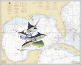 Chart Art - Gulf Offshore Slam