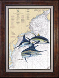 Chart Art - North Atlantic Offshore Slam