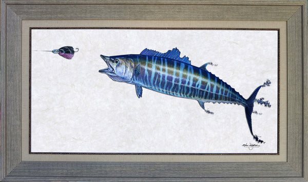 Acrylic Illustration - Wahoo