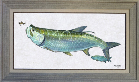 Jack Tarpon Fishing Art on X: Redfish Wall Art Prints, Set of 2